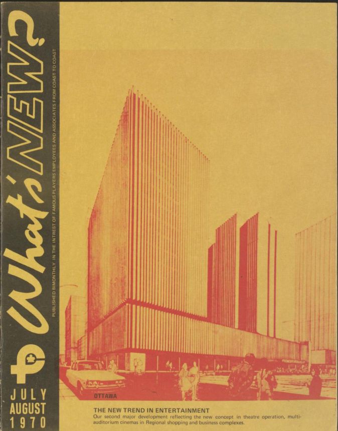 WHATS NEW magazine side cover  July/August 1970