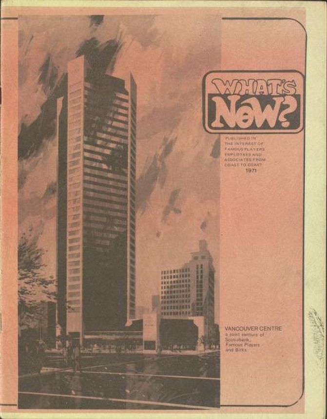 WHATS NEW magazine side cover  December 1971