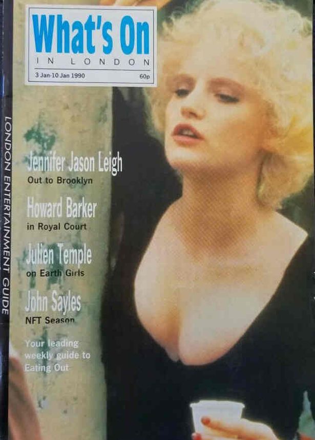 WHATS ON IN LONDON magazine side cover 3 January 1990