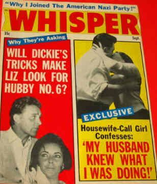 WHISPER magazine side cover September 1964