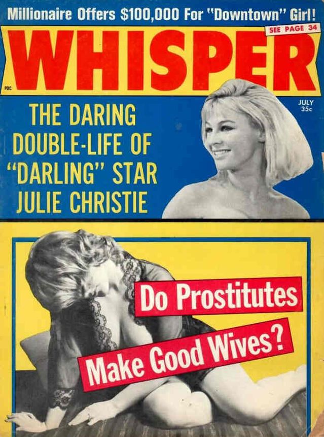 WHISPER magazine side cover July 1966
