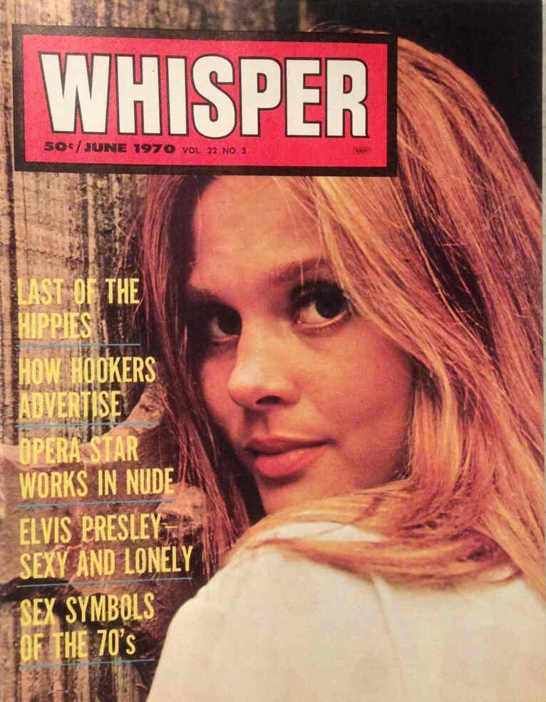 WHISPER magazine side cover June 1970