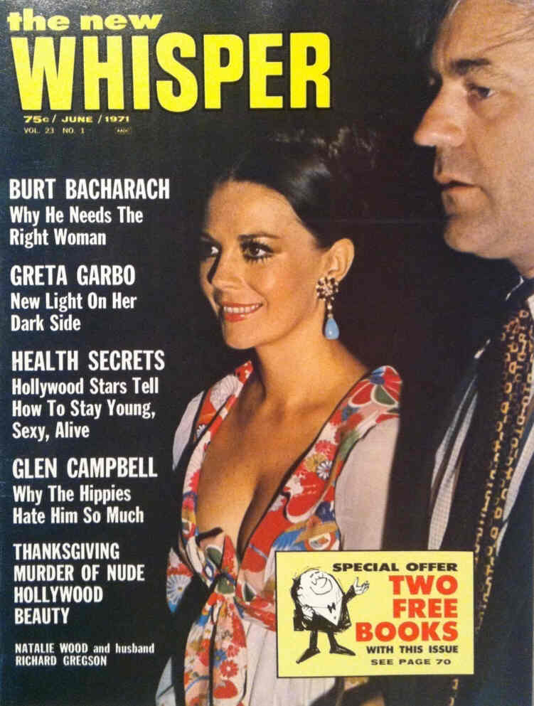 WHISPER magazine side cover June 1971