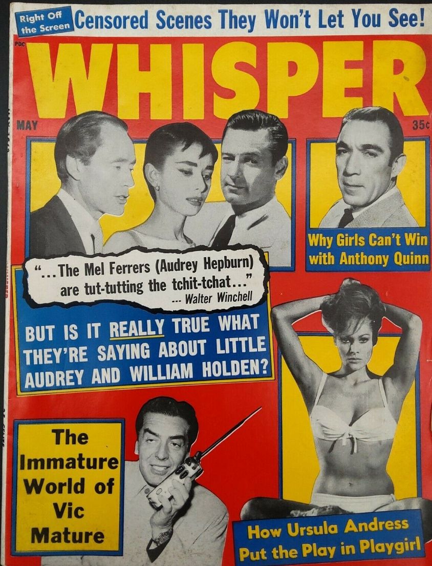 WHISPER magazine side cover  Vol 16 No  9  May 1963
