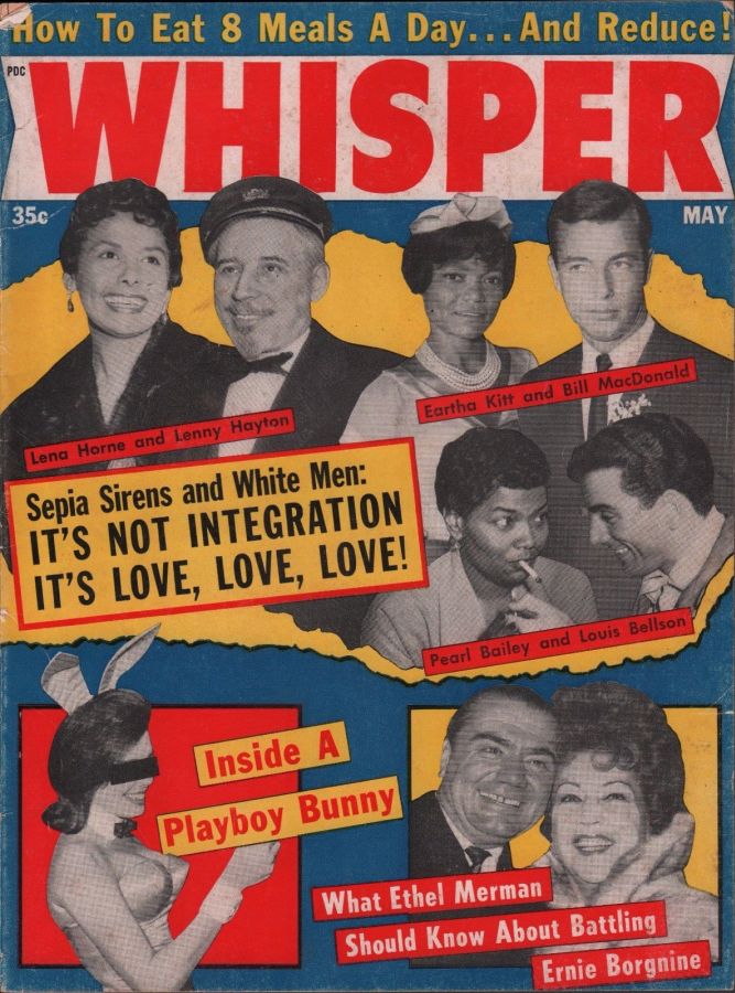 WHISPER magazine side cover May 1964