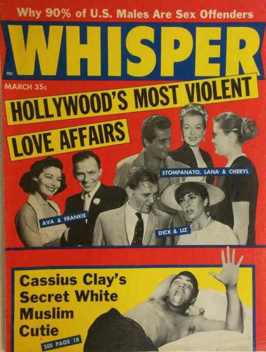WHISPER magazine side cover  March 1966