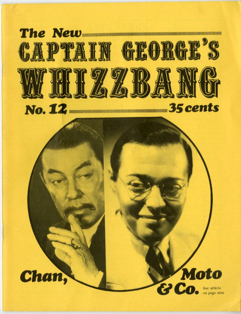 NEW CAPTAIN GEORGES WHIZZBANG | THE magazine side cover Issue 12  Vol 2 # 4  1971