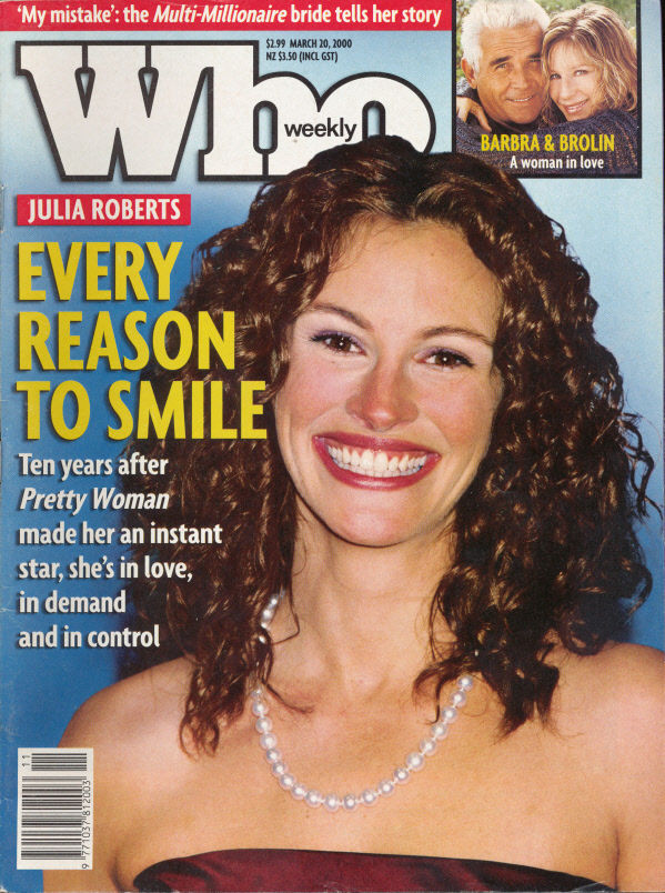 WHO magazine side cover 20 March 2000