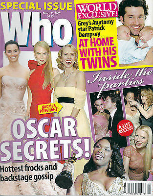 WHO magazine side cover 12 March 2007