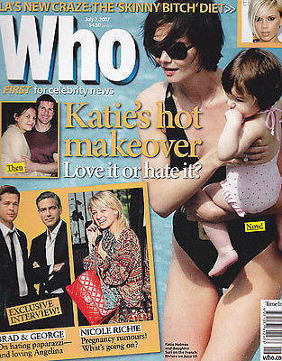 WHO magazine side cover 2 July 2007