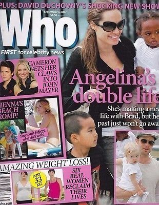 WHO magazine side cover 3 September 2007