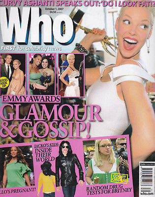 WHO magazine side cover 1 October 2007