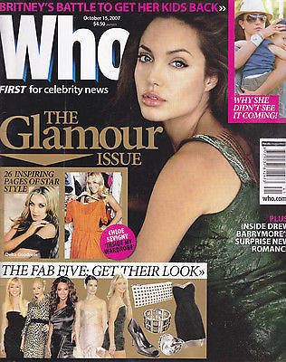 WHO magazine side cover 15 October 2007