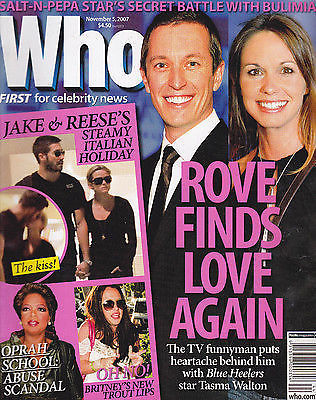 WHO magazine side cover 5 November 2007
