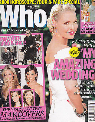WHO magazine side cover 7 January 2008