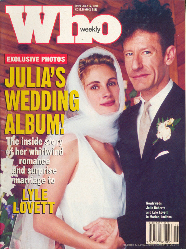 WHO magazine side cover 12 July 1993