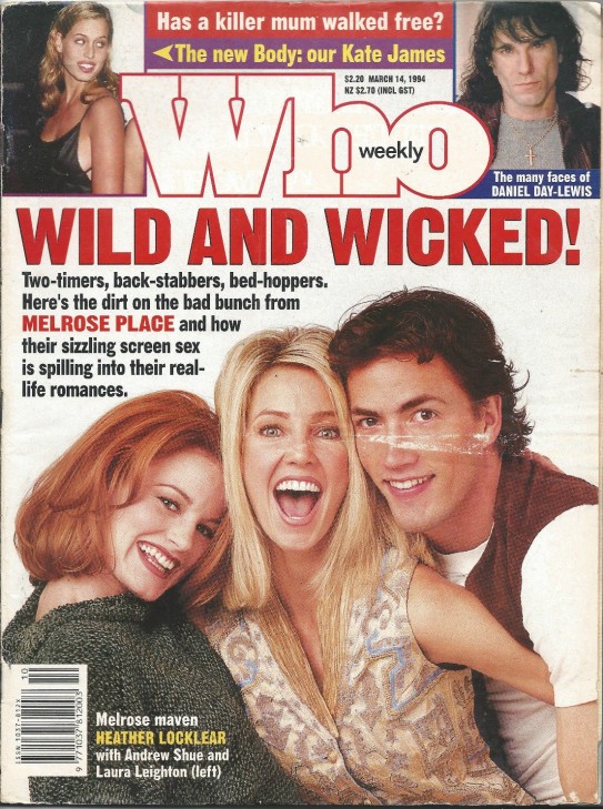 WHO magazine side cover 14 March 1994