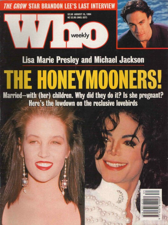 WHO magazine side cover 15 August 1994