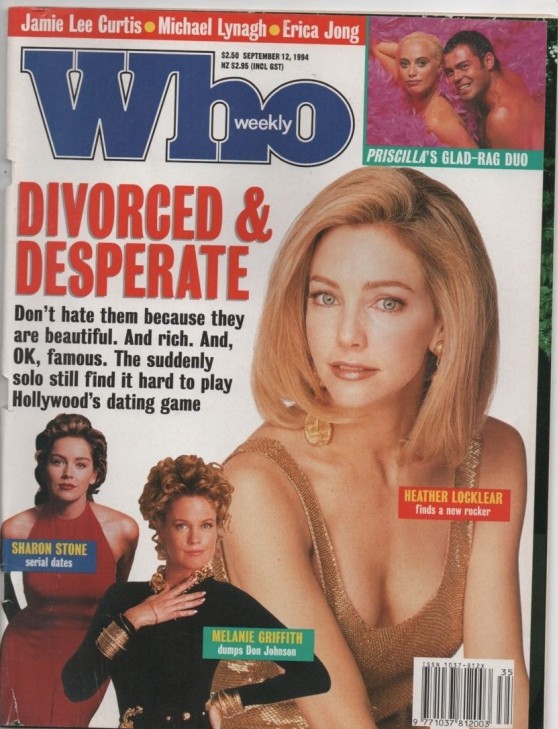 WHO magazine side cover 12 September 1994