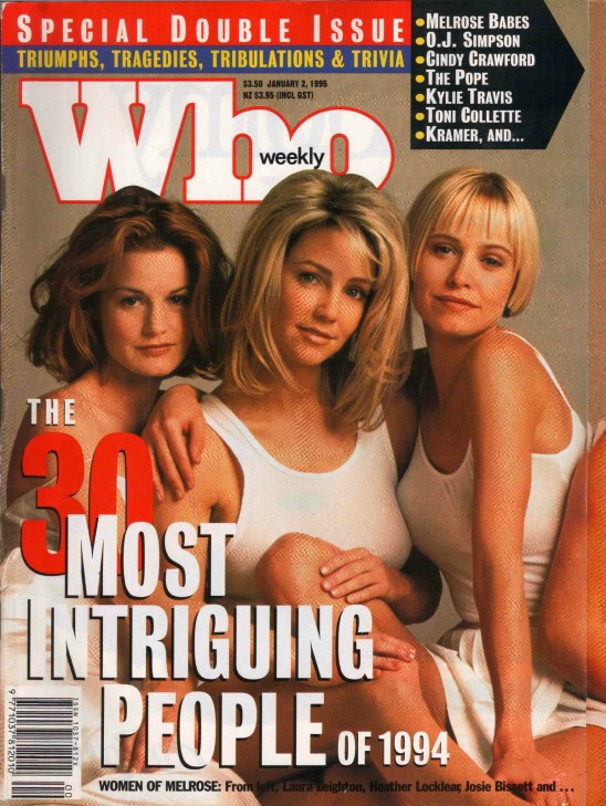 WHO magazine side cover 2 January 1995