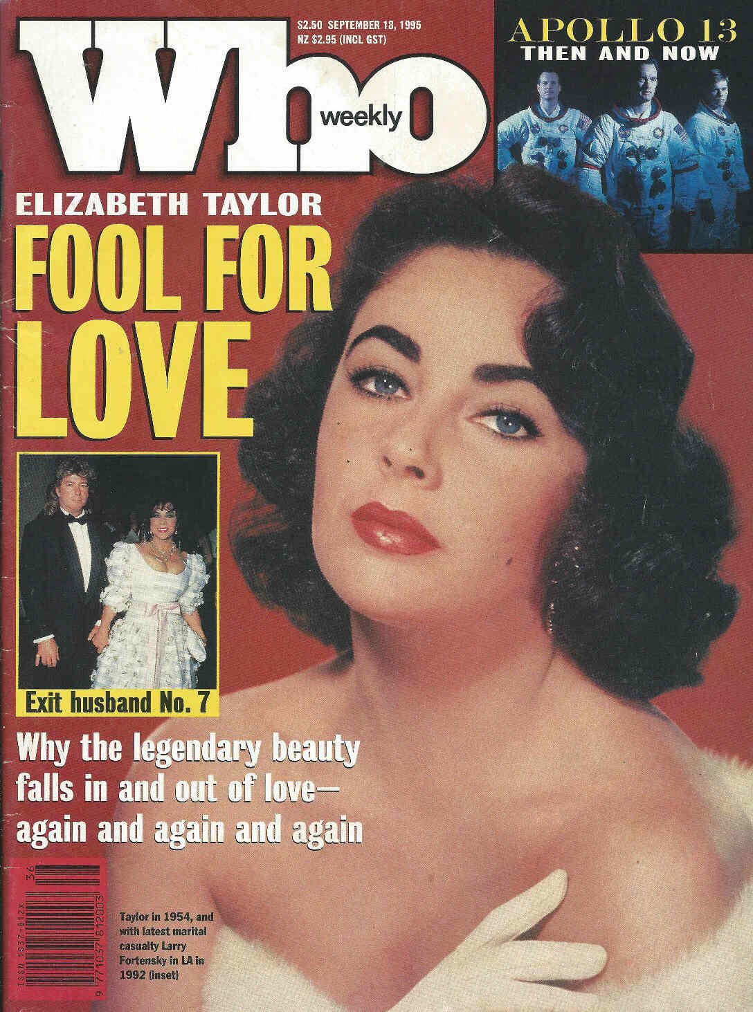 WHO magazine side cover 18 September 1995