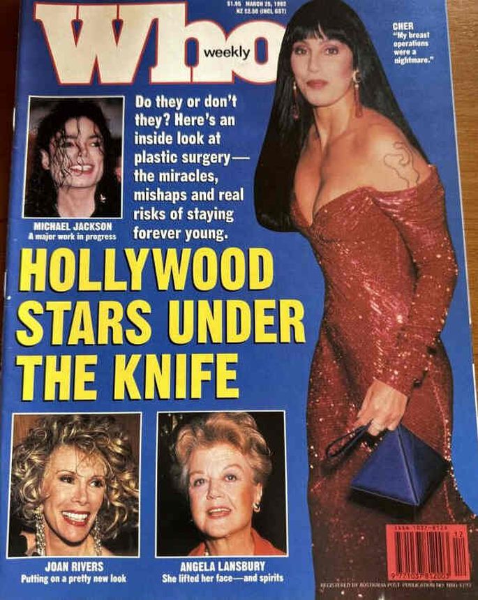 WHO magazine side cover 25 March 1992