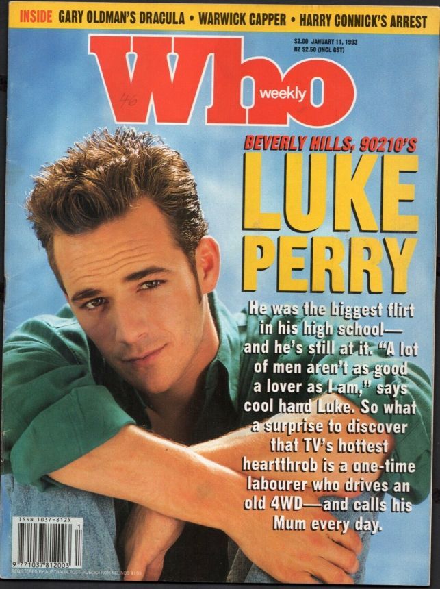 WHO magazine side cover 11 January 1993