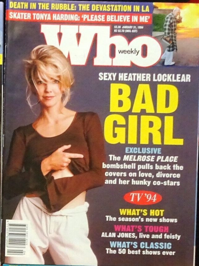 WHO magazine side cover 31 January 1994