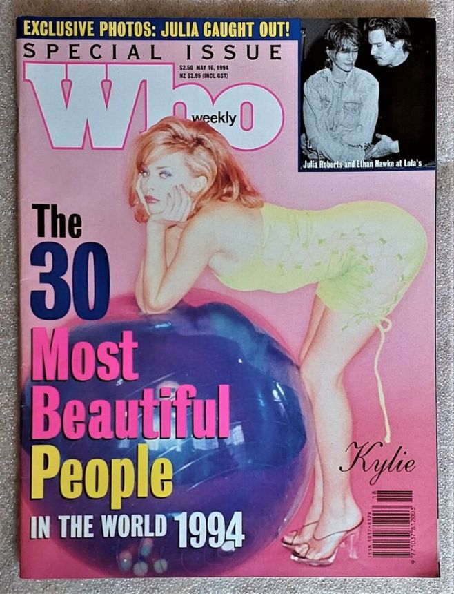 WHO magazine side cover 16 May 1994