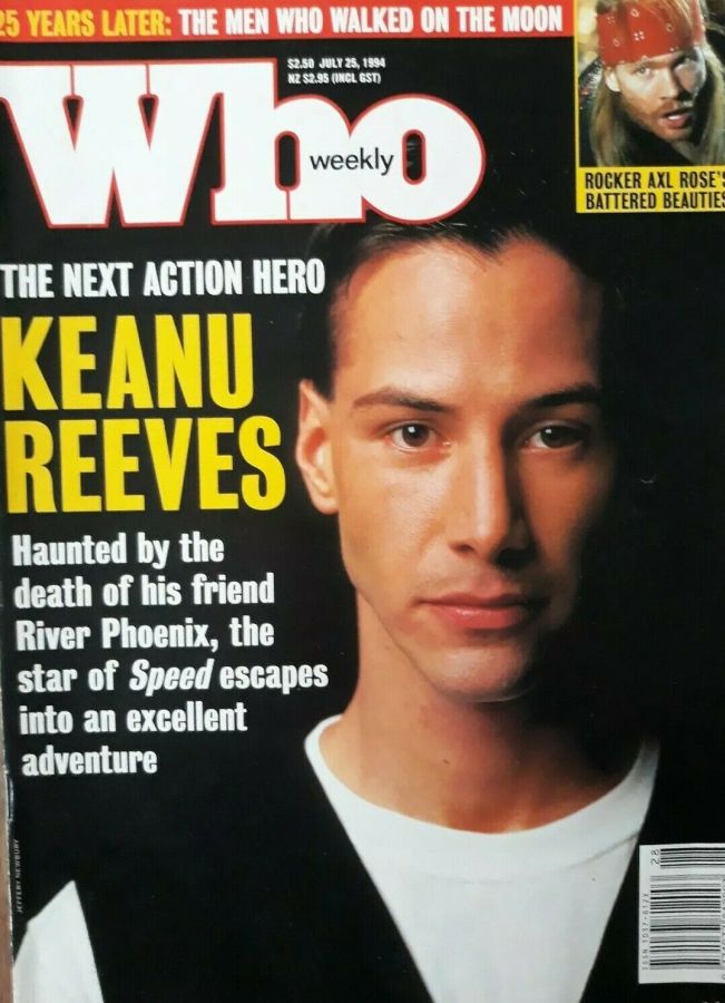 WHO magazine side cover 25 July 1994
