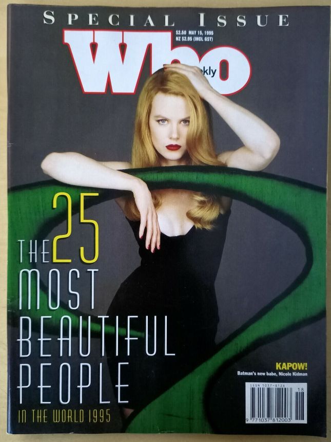 WHO magazine side cover 15 May 1995