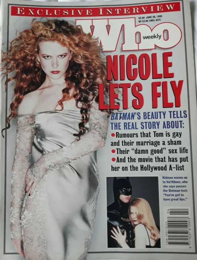 WHO magazine side cover 26 June 1995