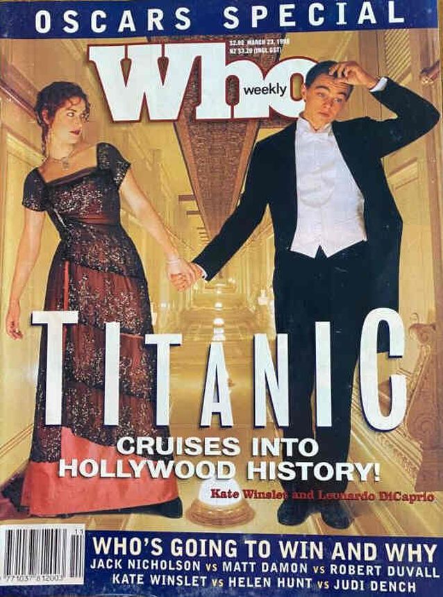 WHO magazine side cover 23 March 1998