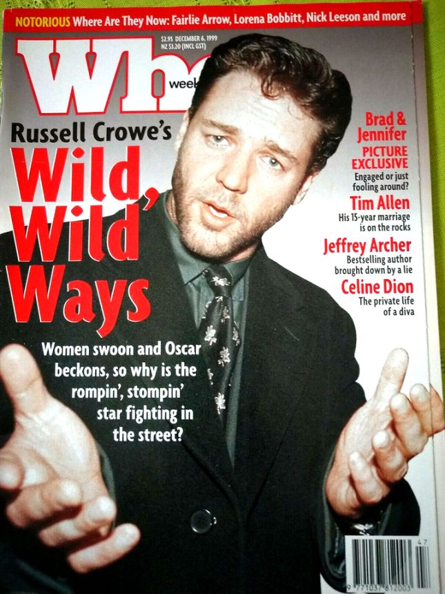 WHO magazine side cover 6 December 1999