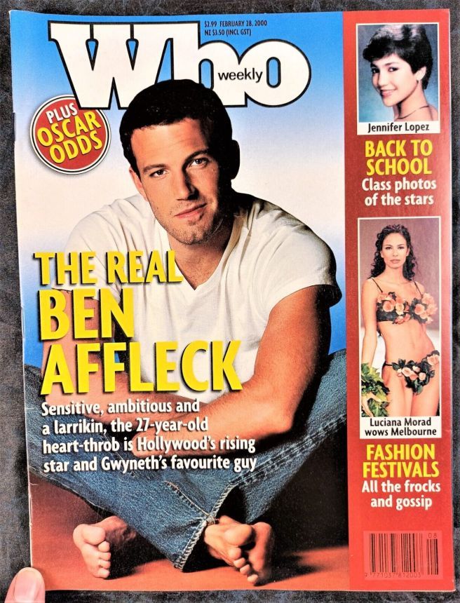 WHO magazine side cover 28 February 2000