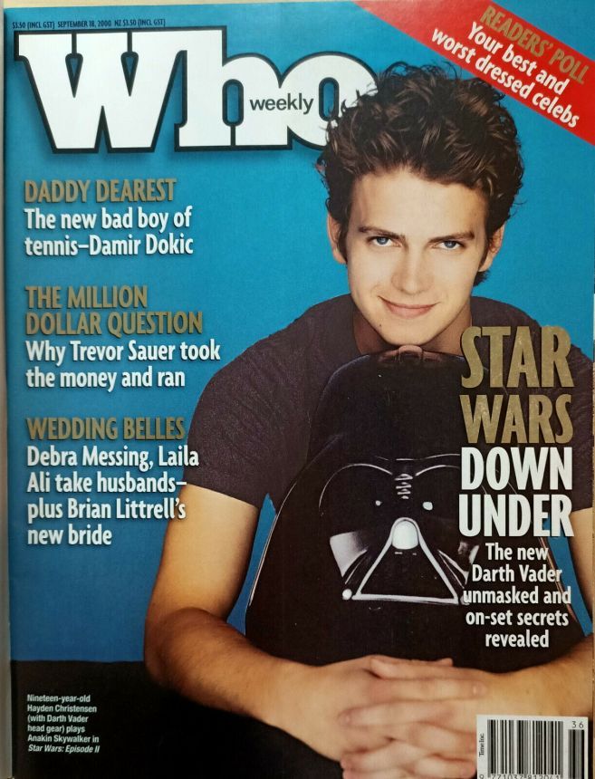 WHO magazine side cover 18 September 2000