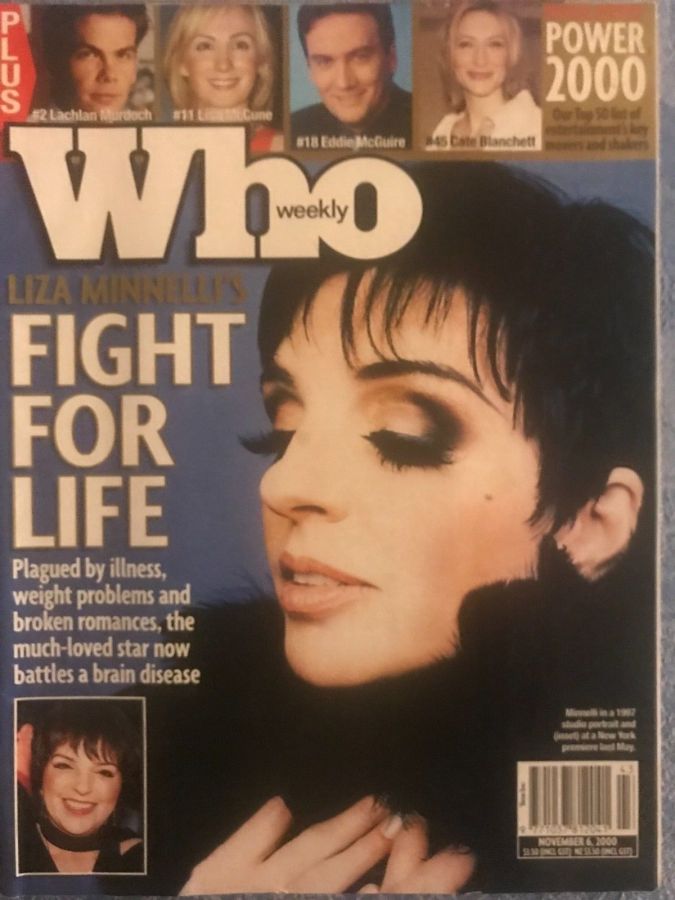 WHO magazine side cover 6 November 2000
