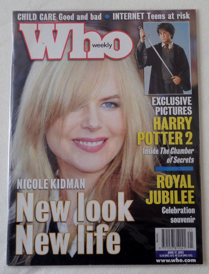 WHO magazine side cover 17 June 2002