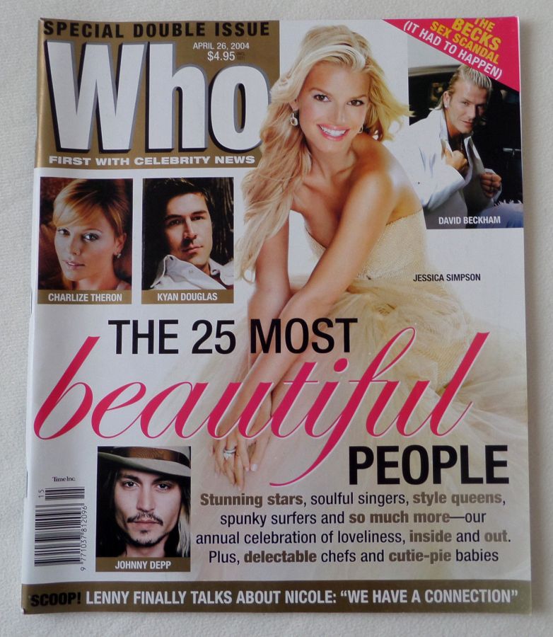 WHO magazine side cover 26 April 2004