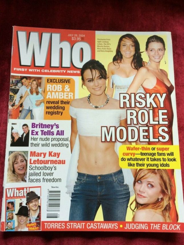 WHO magazine side cover 26 July 2004