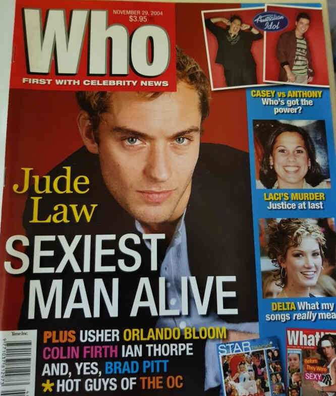 WHO magazine side cover 29 November 2004