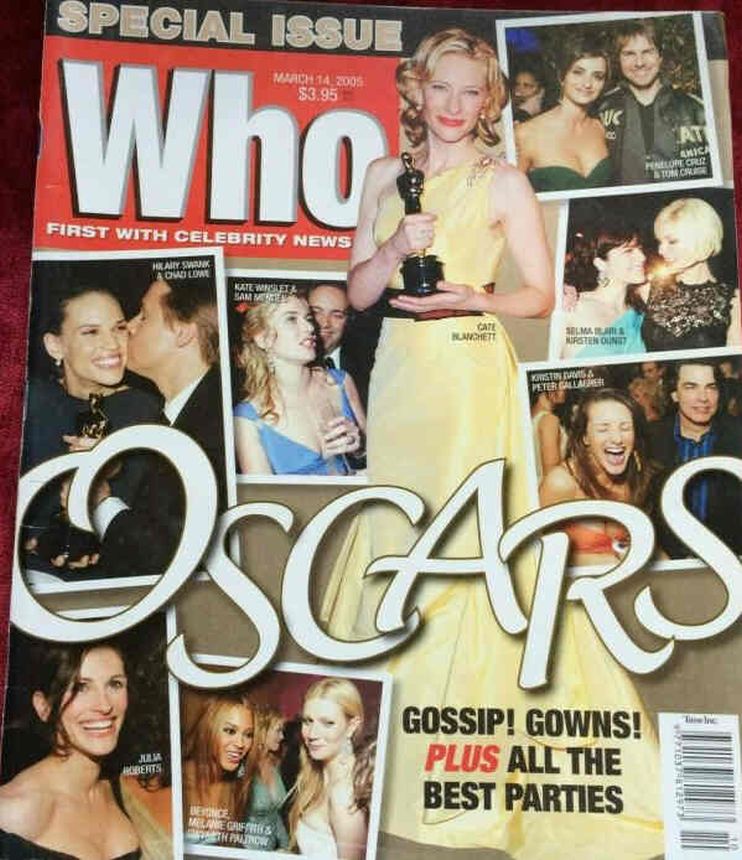 WHO magazine side cover 14 March 2005
