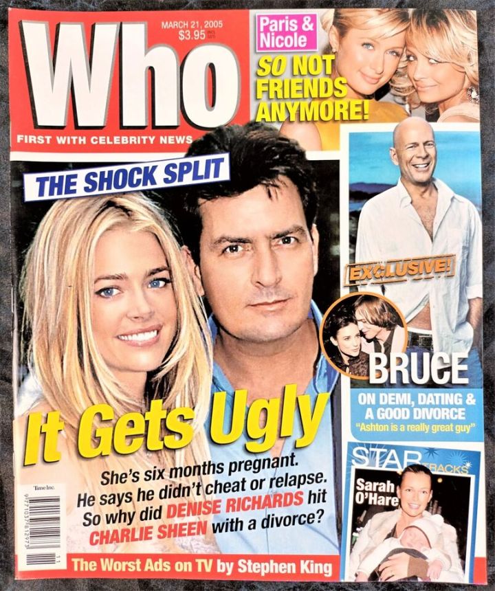 WHO magazine side cover 21 March 2005