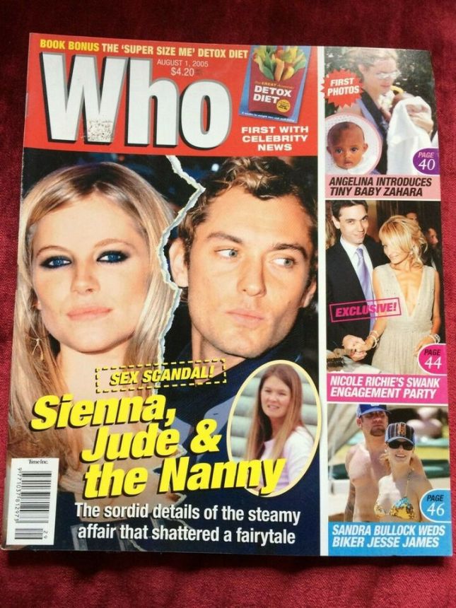 WHO magazine side cover 1 August 2005