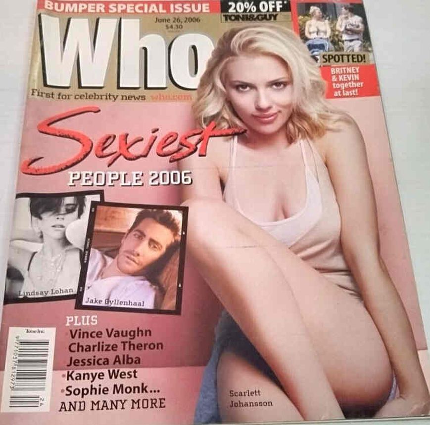 WHO magazine side cover 26 June 2006