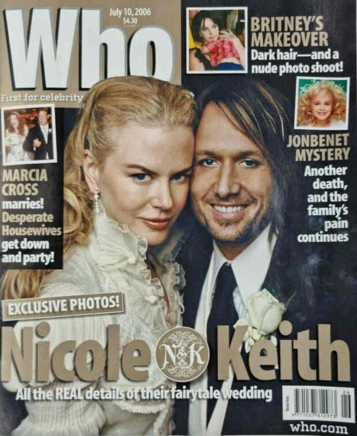 WHO magazine side cover 10 July 2006