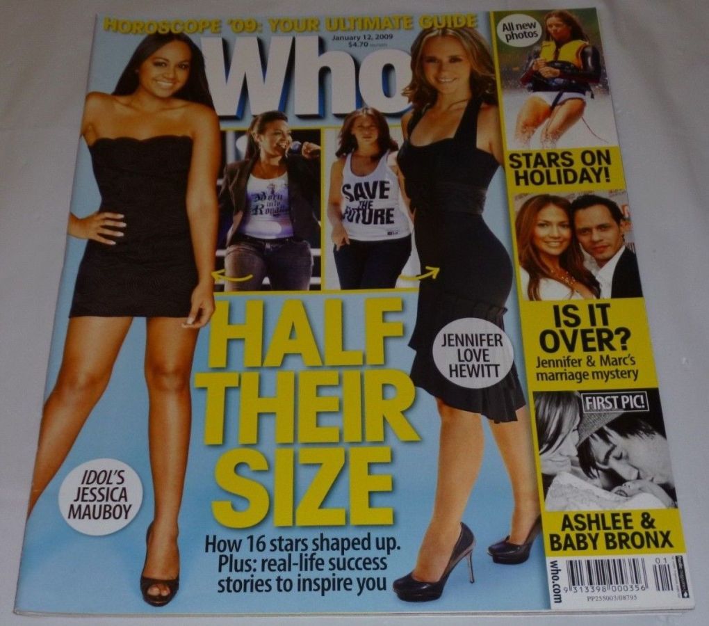 WHO magazine side cover 12 January 2009