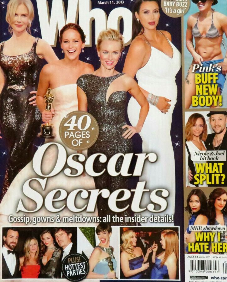 WHO magazine side cover 11 March 2013