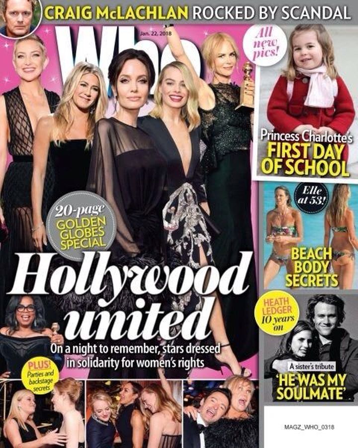 WHO magazine side cover 22 January 2018