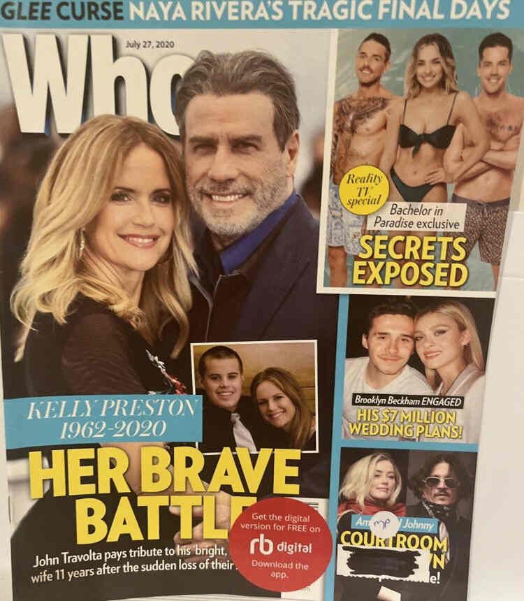 WHO magazine side cover 27 July 2020